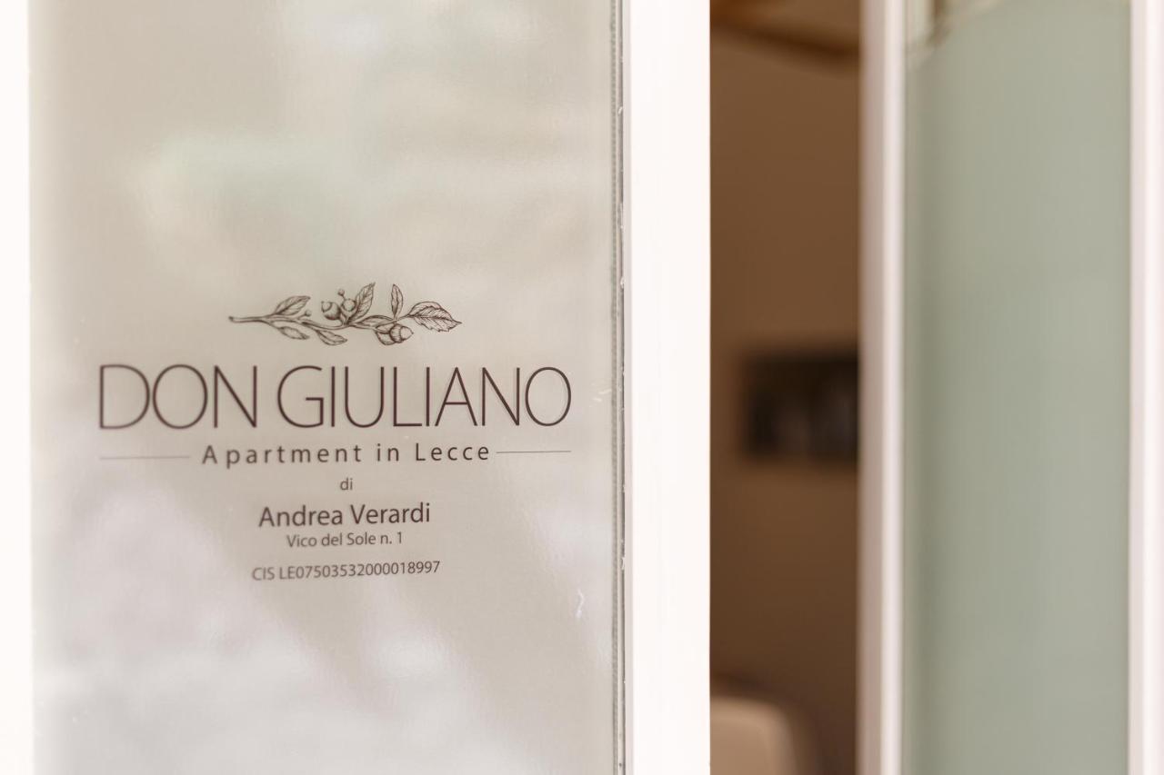 Apartment Don Giuliano Centro レッチェ エクステリア 写真
